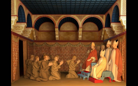 Regola un'applicazione dedicata alla scena