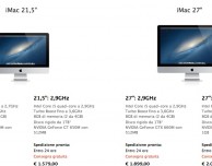 iMac: tutti i modelli in spedizione entro 24 ore