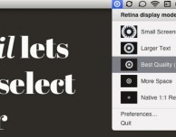 Modifica velocemente la risoluzione del monitor su Mac con Pupil