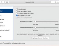 Ecco come aumentare il contrasto dell’interfaccia di Yosemite per migliorarne l’usabilità