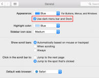 Come attivare la “Dark Mode” in OS X Yosemite – Guida