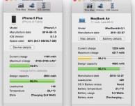 coconutBattery 3.2: informazioni utili sulla batteria del Mac, iPhone e iPad