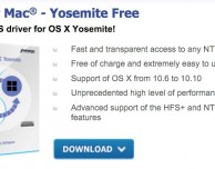 NTFS for Mac di Paragon ora gratis per chi si è fermato a OS X 10.10