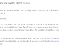 Apple rilascia macOS Sierra 10.12.5