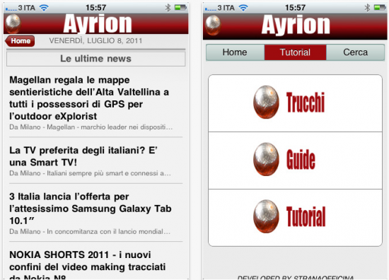 Ayrion: le notizie tecnologiche su iPhone