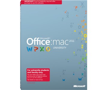 microsoft office university 2011 for mac