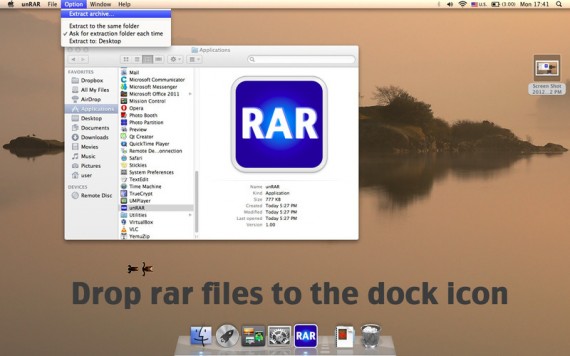 rar extract mac