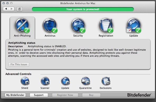 BitDefender Software Antivirus Para Mac