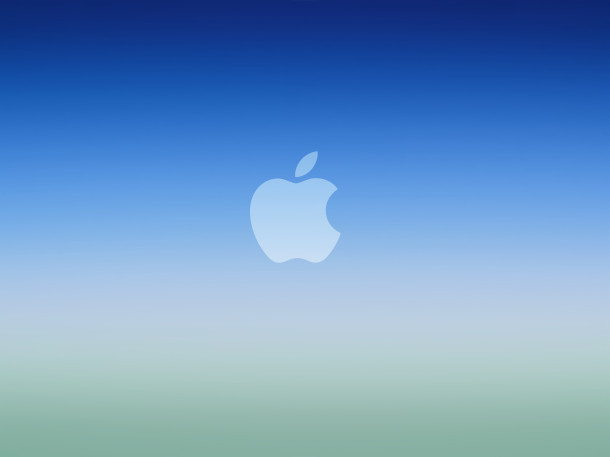 blue-ios-gradient-apple-logowallpaper-610x457
