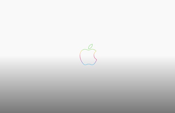 rainbow-apple-logo-anniversary-grey-wallpaper-610x392