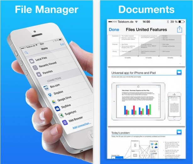 File Manager App - Files United iPhone iPad pic0