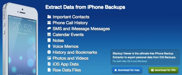 iBackup Viewer: estrapolare i dati dei backup salvati con iTunes