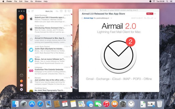 Airmail 2.0 Mac pic0