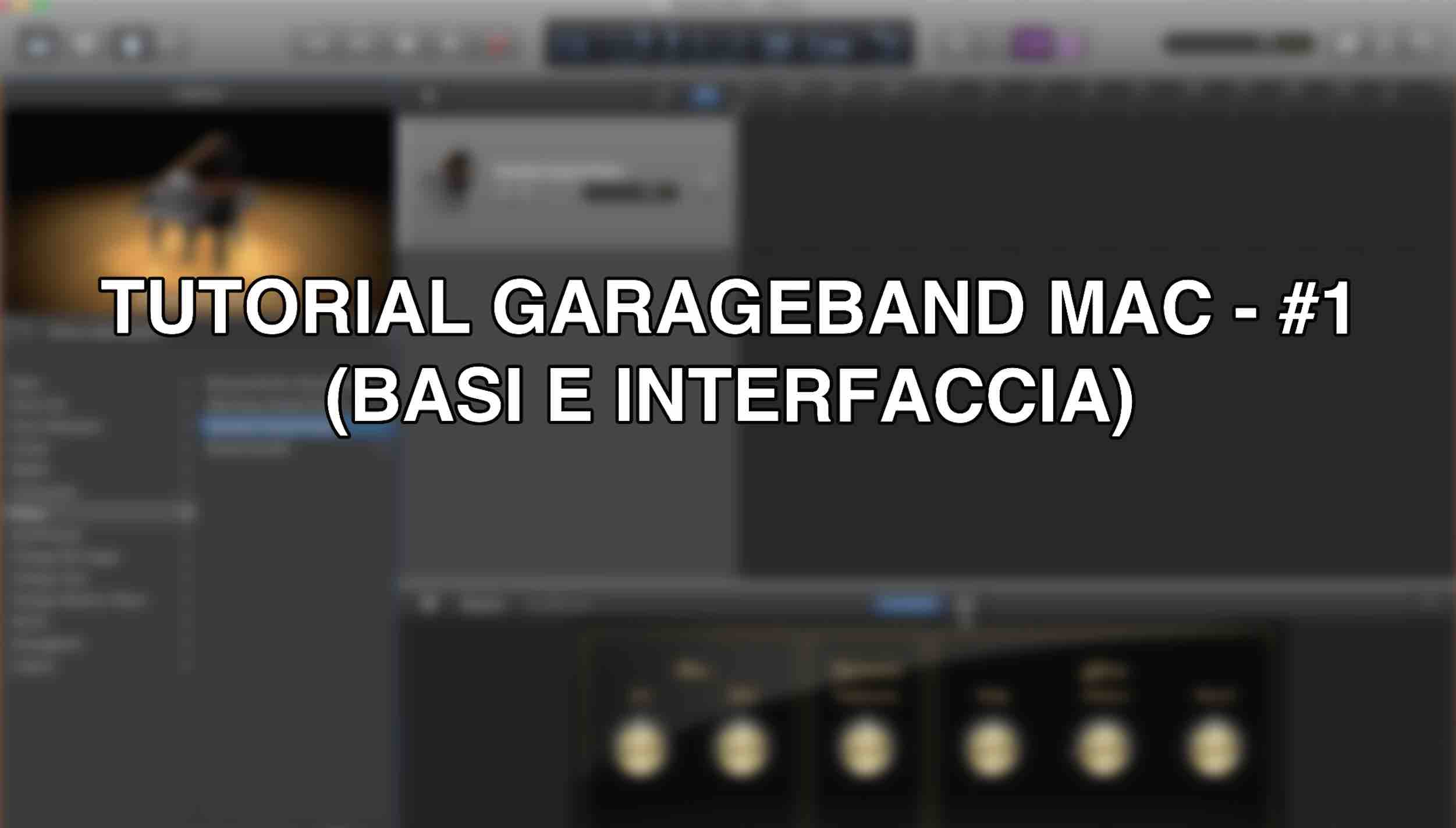 SCARICARE BASI PER GARAGEBAND