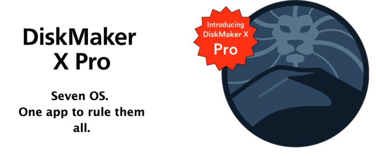 diskmaker x sorry your macos insall app may be incomplete