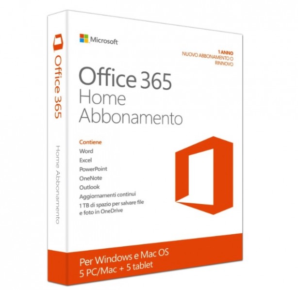 Microsoft Office 365 Home Premium per iOS, Windows e Mac disponibile a soli 55€ su Amazon!