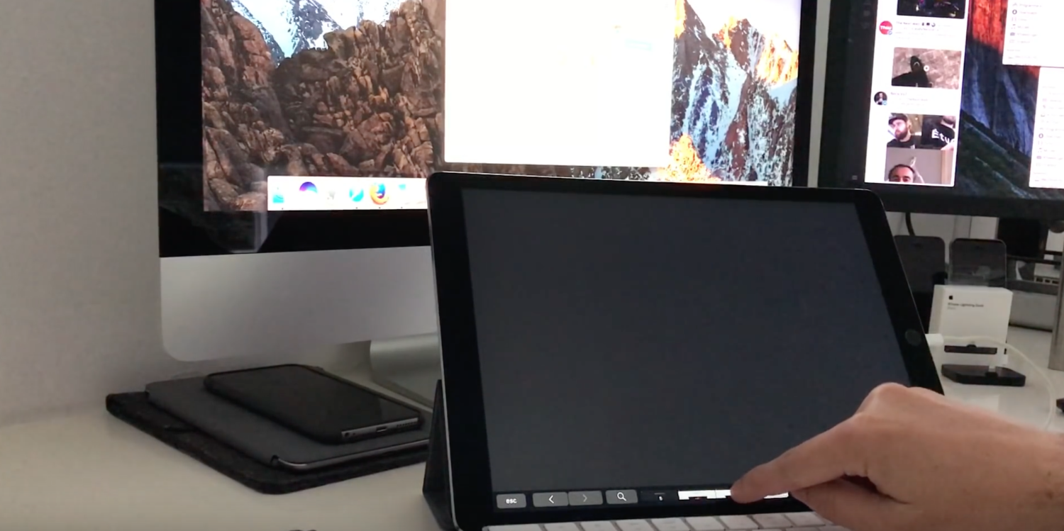 mac book touch bar demo
