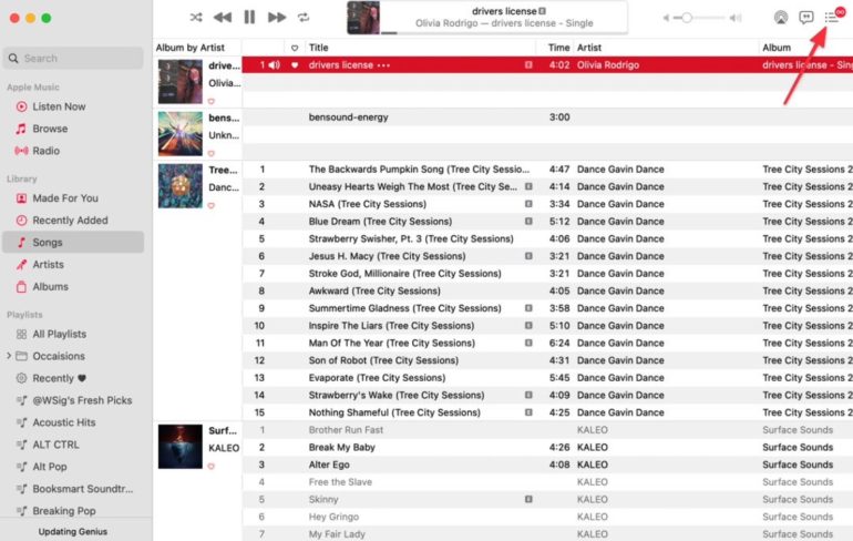 apple music autoplay mac