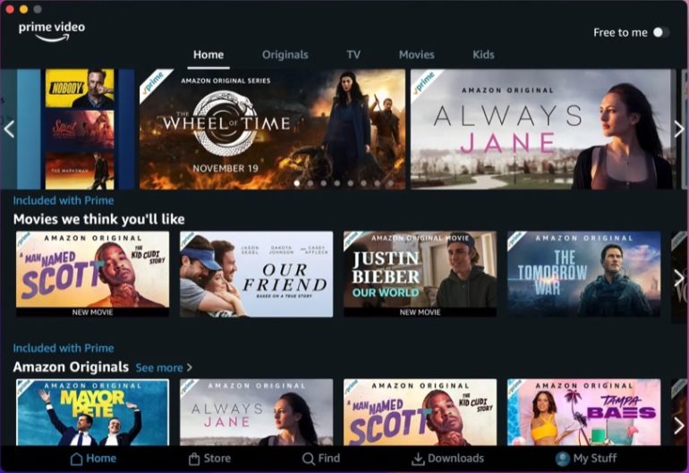 Mac Amazon Prime Vide